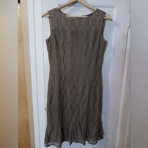 Taupe Dress- Sz. Medium